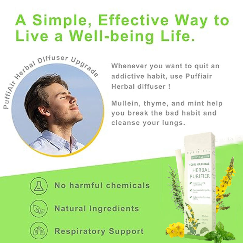 TAILEDEN™ Mullein Relaxation Stick – Soothes Lungs, Detoxifies, Freshens Breath