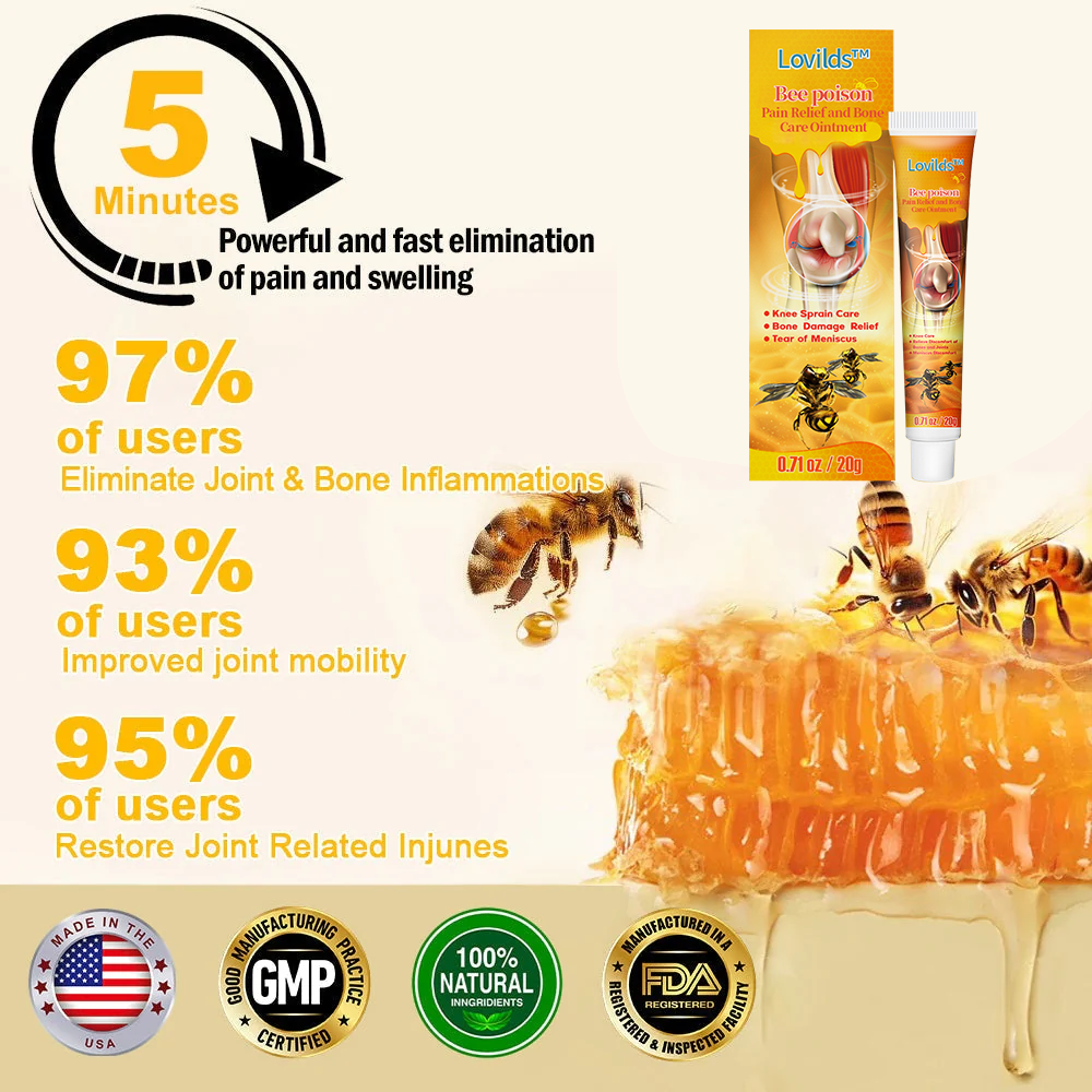 LOVILDS™Bee poison Pain Relief and Bone Care Ointment
