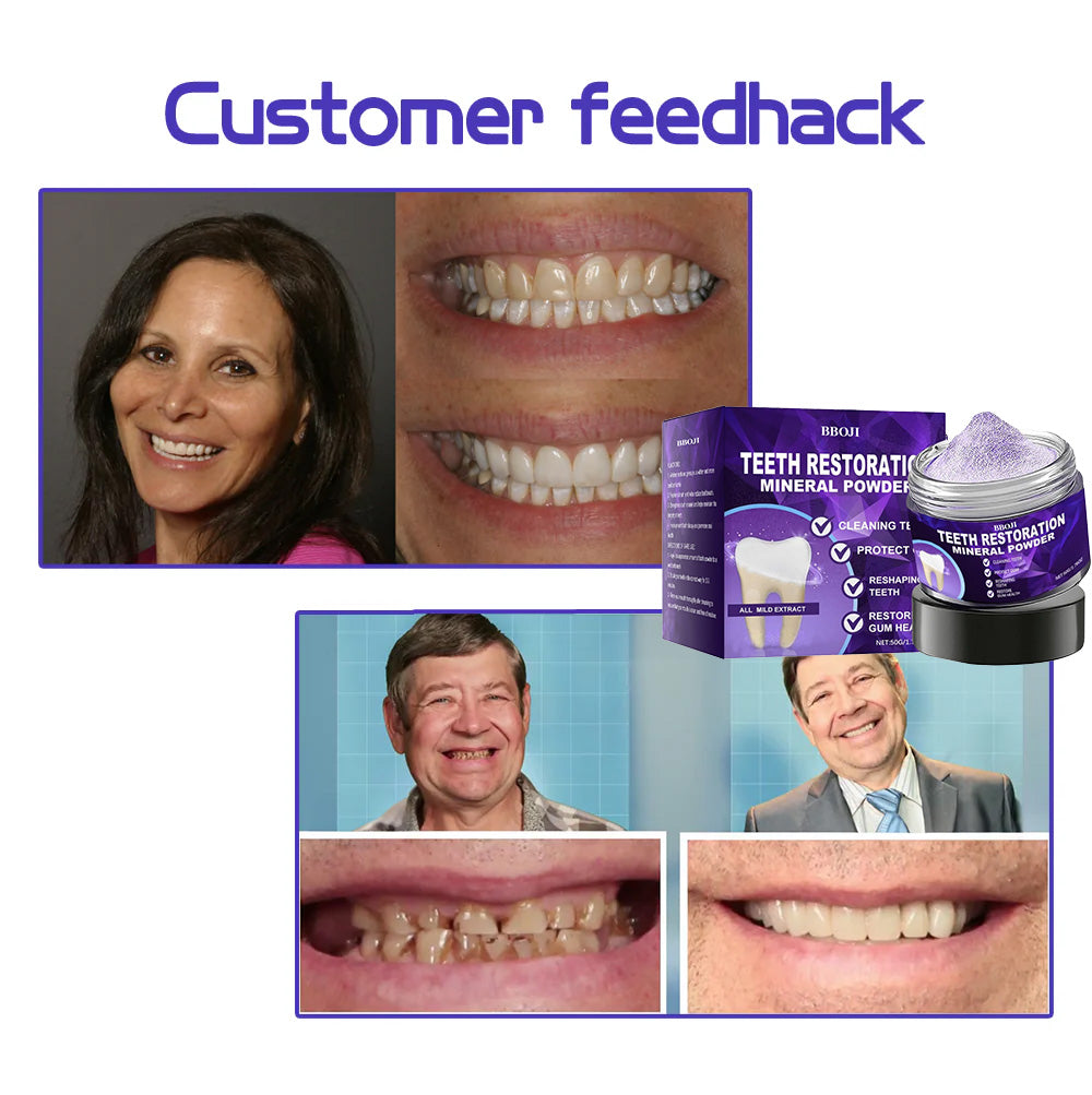🦷 BBOJI™ Miracle Tooth Powder-Natural Health&Wellness Product No Exception