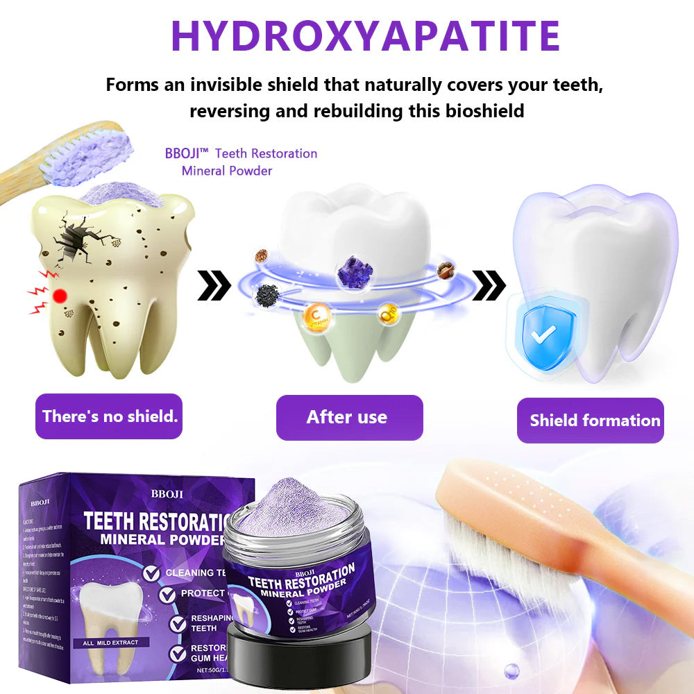 🦷 BBOJI™ Miracle Tooth Powder-Natural Health&Wellness Product No Exception
