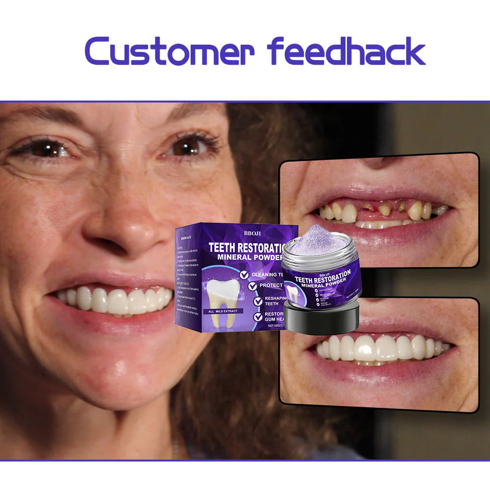 🦷 BBOJI™ Miracle Tooth Powder-Natural Health&Wellness Product No Exception